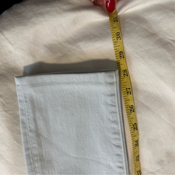 Rebecca Minkoff Sky Blue Thompson Twill Mid Rise Distressed Skinny Jeans NWT - Picture 14 of 14